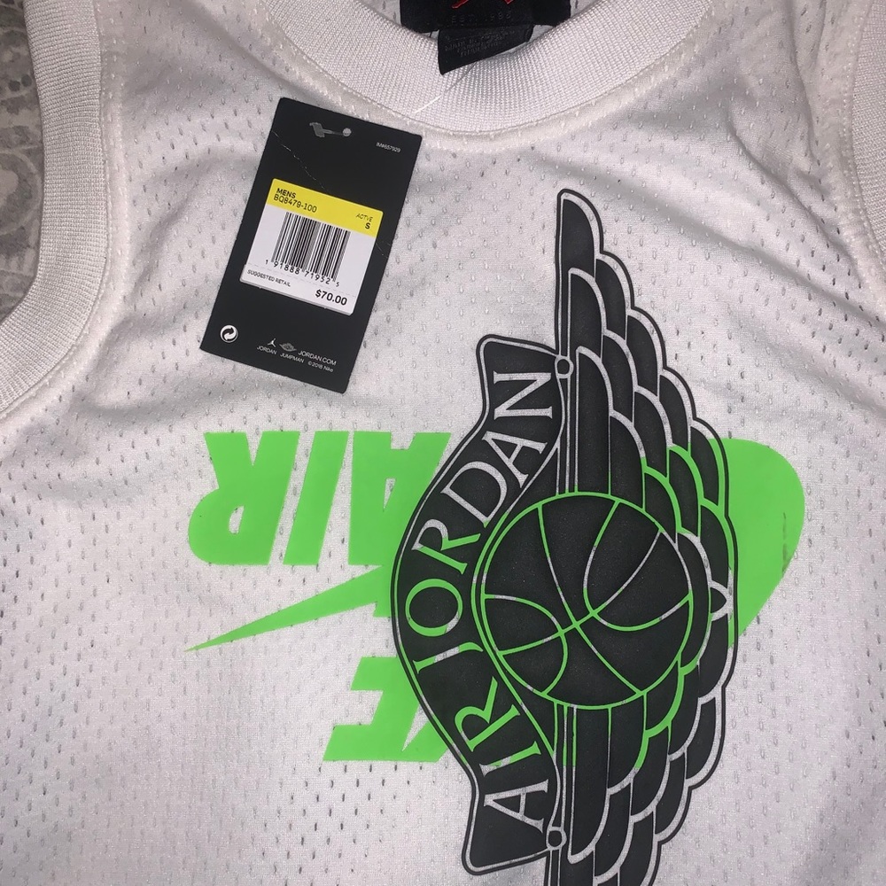 Nike Jordan Air JUMPMAN Wings Jersey - Picture 4 of 6